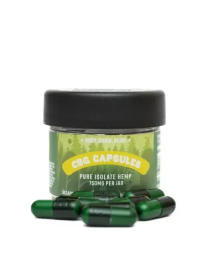 CBG Capsules for focus bottle
