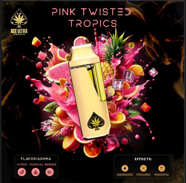 ACE PINK TWISTE TROPICS ACE PINK TWISTE TROPICS — Smoky Gardenz Shop | Premium CBD & Hemp Products