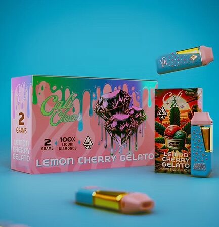 Cali Clear Lemon Cherry Gelato – 2G Liquid Diamonds Disposable – Hybrid
