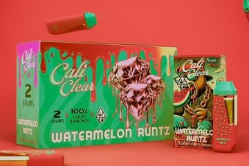 Cali Clear Watermelon Runtz hybrid disposable vape
